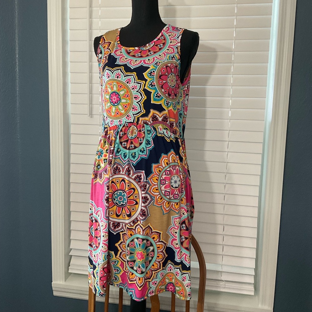 Cute colorful summer dress